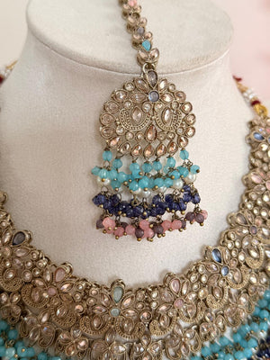 Zar-e-Grace Set Reverse AD Pasha Bridal Set