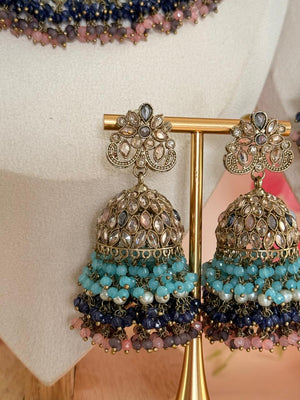 Zar-e-Grace Set Reverse AD Pasha Bridal Set