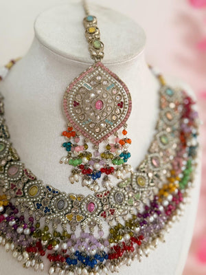 Azure Cascade Reverse AD Bridal Set