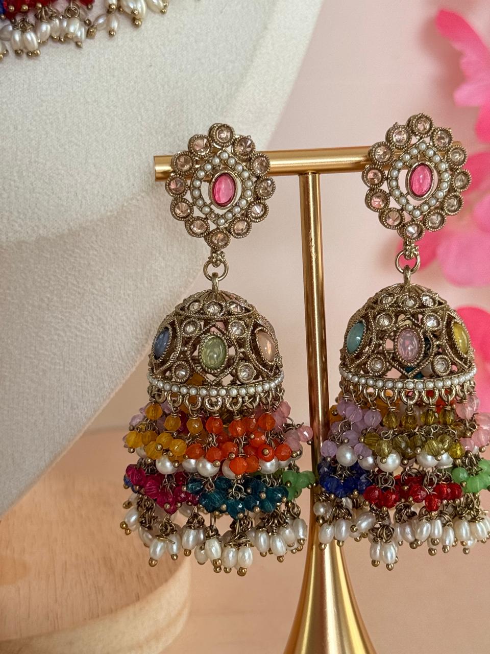 Azure Cascade Reverse AD Bridal Set