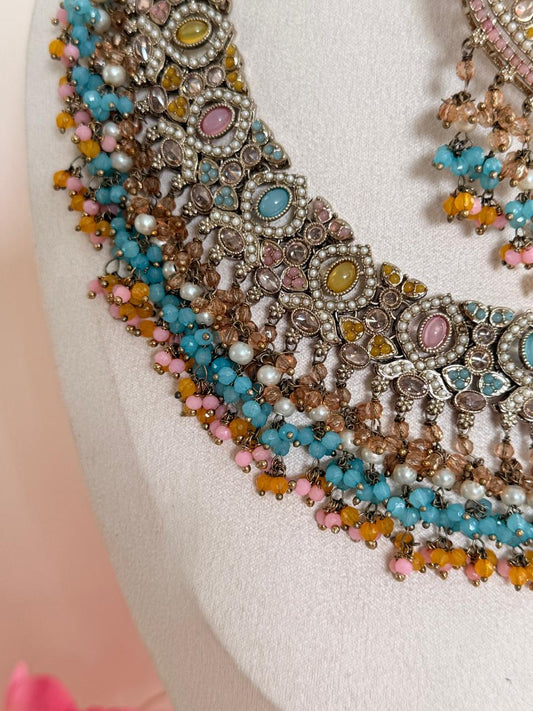 Tranquil Hues Reverse AD Bridal Set