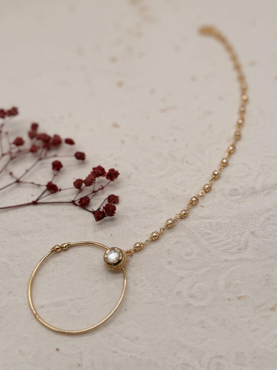 Jodha Shringar Kundan Replica Bridal Set