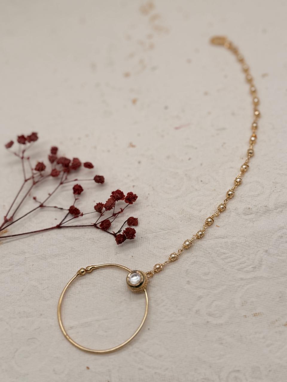 Jodha Shringar Kundan Replica Bridal Set