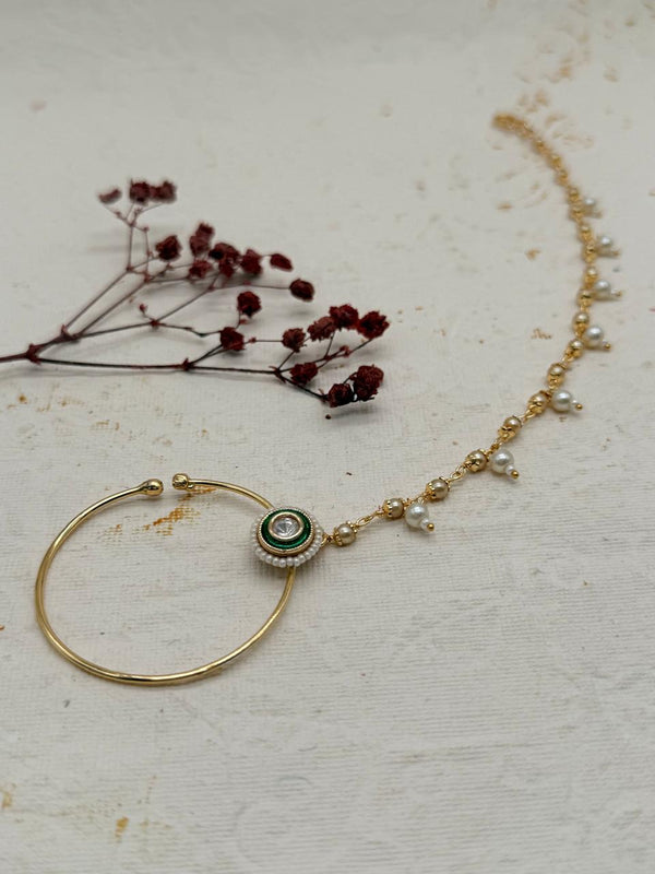 Rajrani White - Kundan Bridal Set