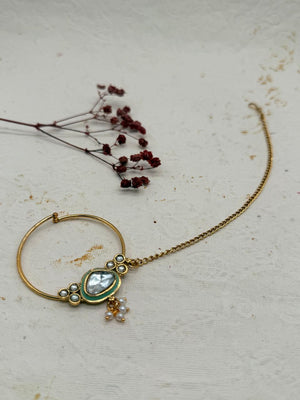 Rajnoor Pastel Kundan Bridal Set