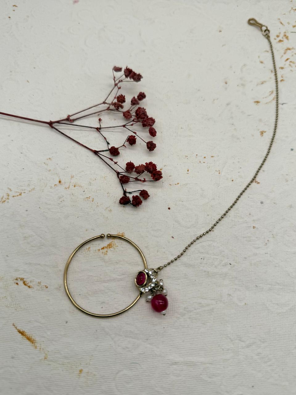 Shahnoor Rajwadi Kundan Replica Bridal Set