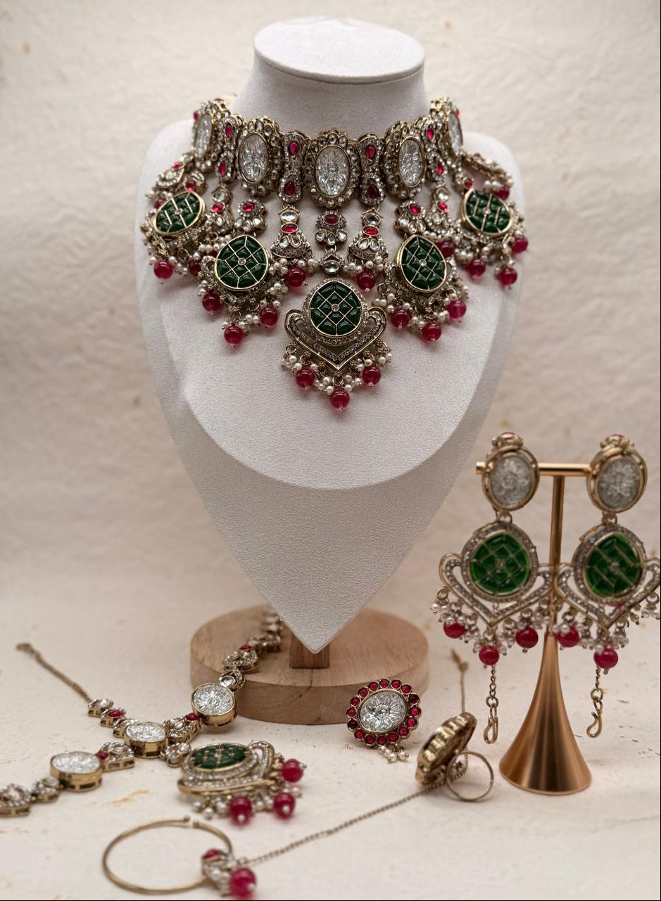 Shahnoor - Kundan Bridal Set