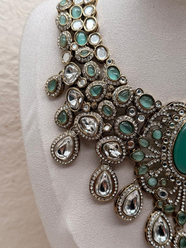 Rajmayura Kundan Polki Bridal Set