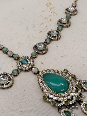 Rajmayura Kundan Polki Bridal Set