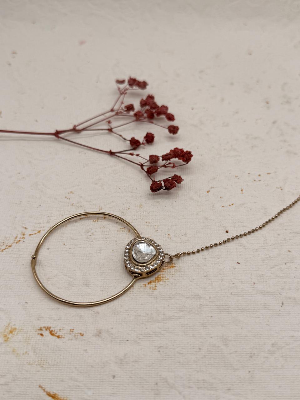 Rajmayura Kundan Polki Replica Bridal Set