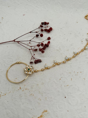 Gulnoor Rajwadi Kundan Bridal Set