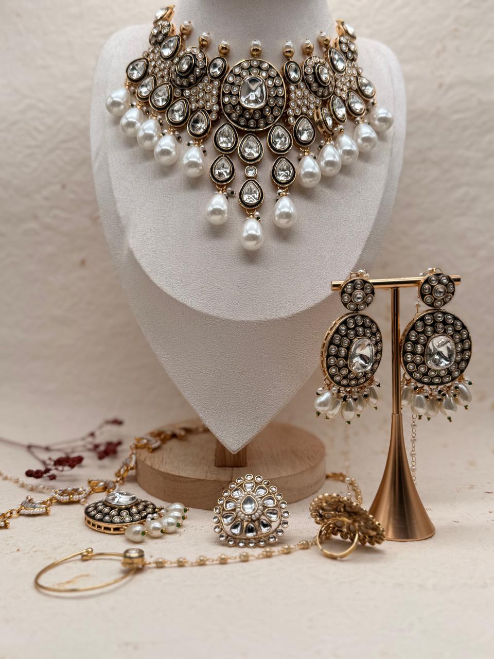 Rajpratha Kundan Bridal Set