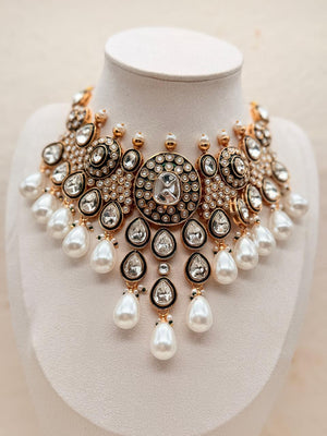 Rajpratha Kundan Bridal Set