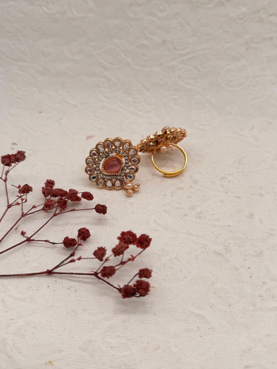 Rajroopika Kundan Replica Bridal Set