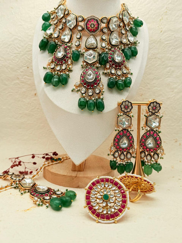 Rajratika Kundan Bridal Set
