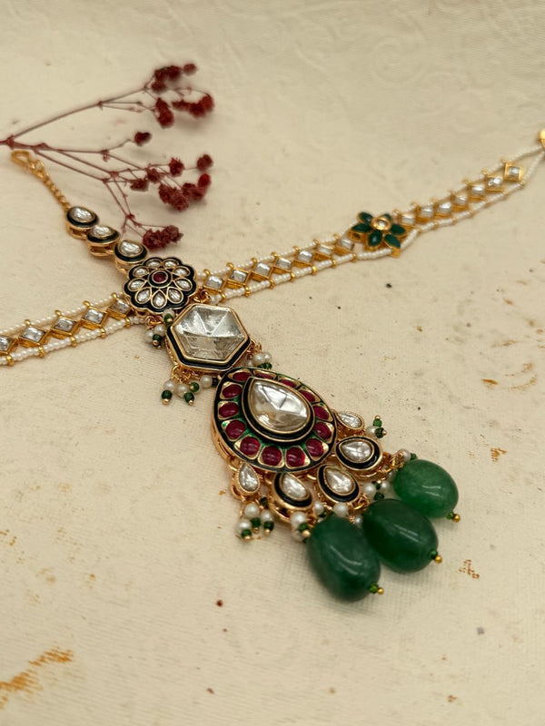 Rajratika Kundan Bridal Set