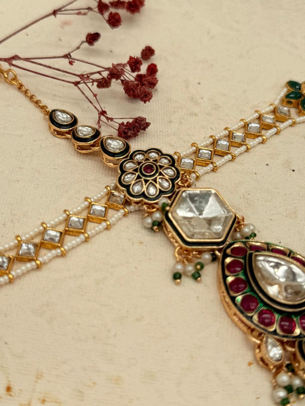 Rajratika Kundan Bridal Set