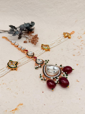 Rudhroopika Kundan Bridal Set