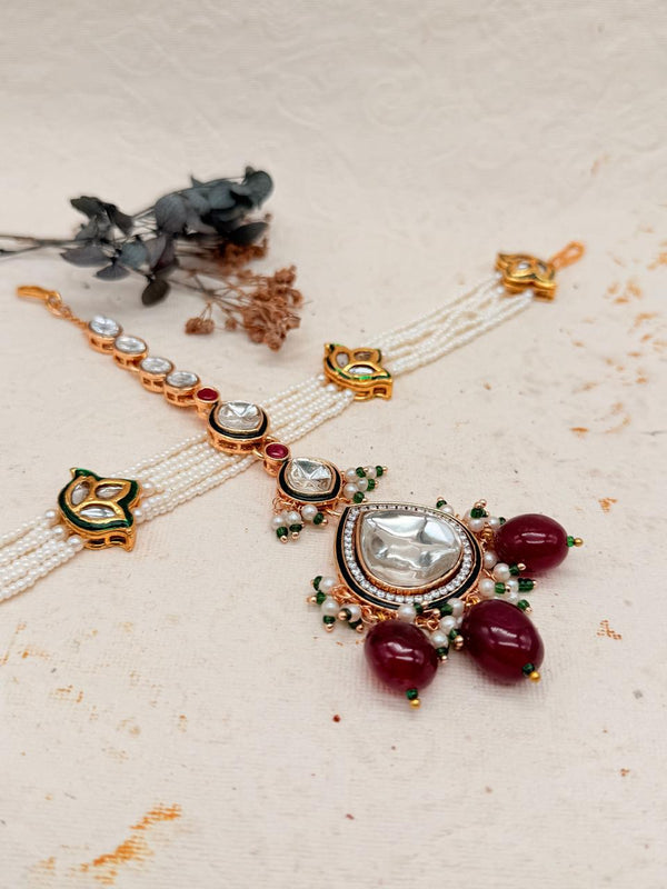 Rudhroopika Kundan Bridal Set
