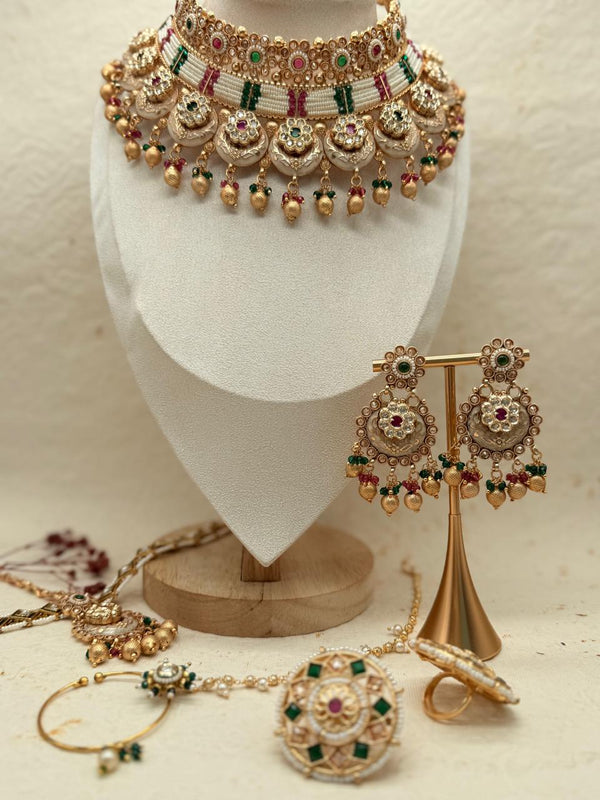 Tanishvika Rajwadi Bridal Set