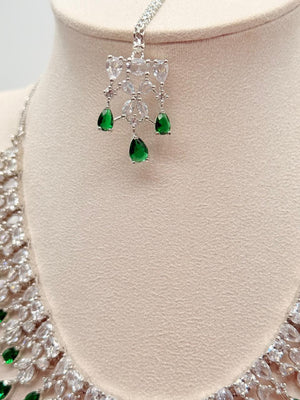 Emerald Crystalfall AD Necklace Set