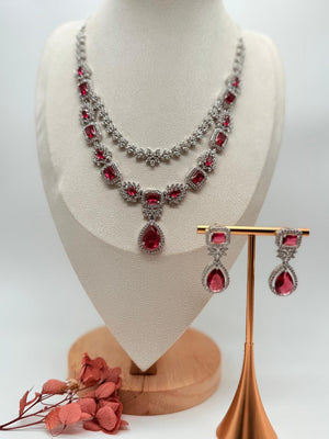 Ruby Empress AD Necklace Set