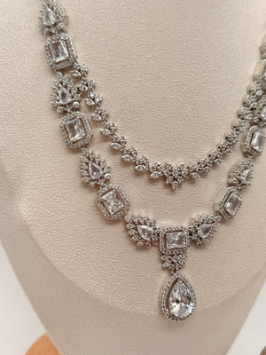 Clear Empress AD Necklace Set