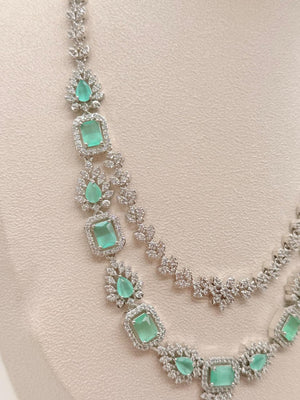 Aqua Empress AD Necklace Set