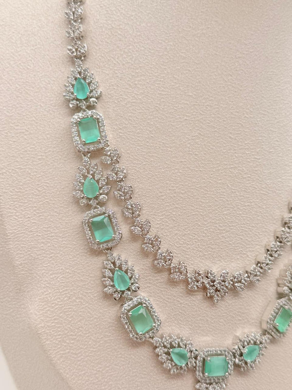 Aqua Empress AD Necklace Set