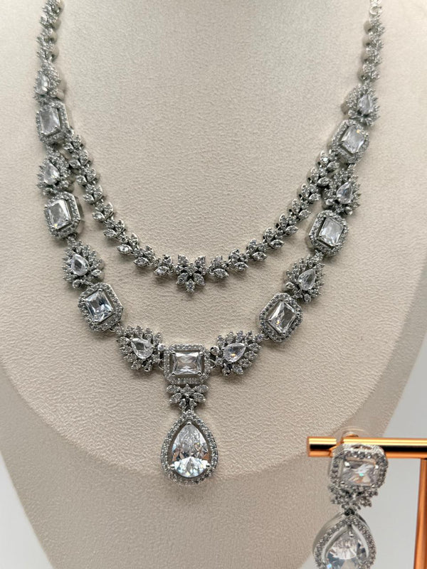Clear Empress AD Necklace Set