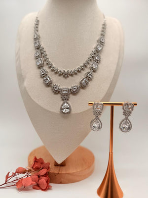 Clear Empress AD Necklace Set