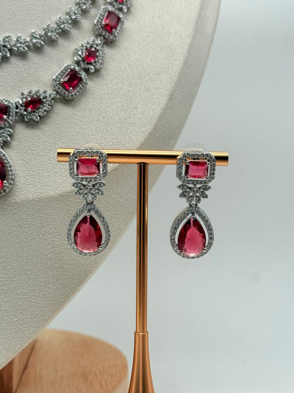 Ruby Empress AD Necklace Set