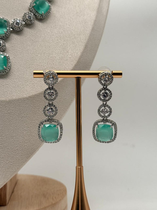 Lustra Mint AD Necklace Set