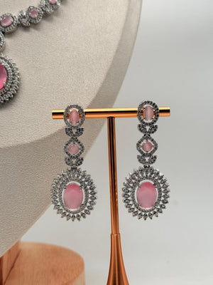 Pink Celestia – AD Necklace Set