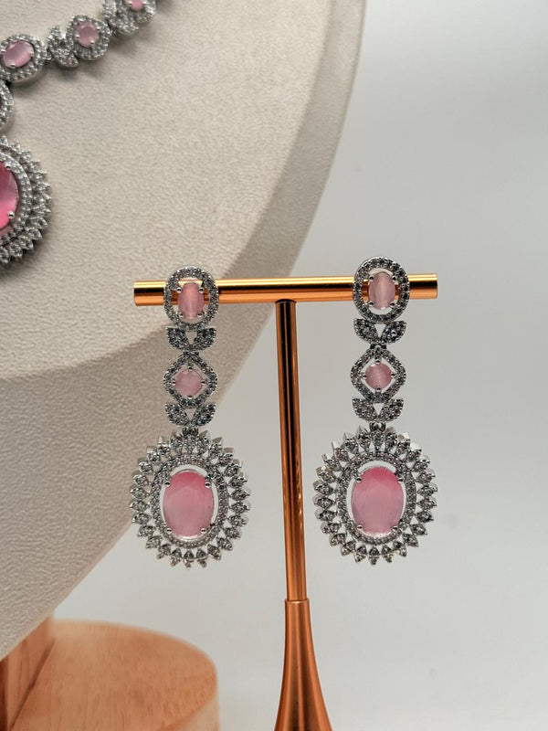 Pink Celestia – AD Necklace Set