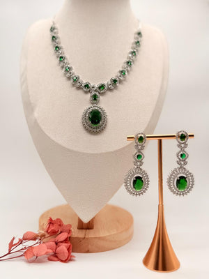 Emerald Celestia – AD Necklace Set
