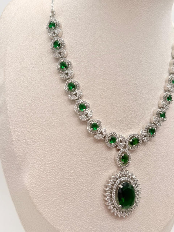 Emerald Celestia – AD Necklace Set