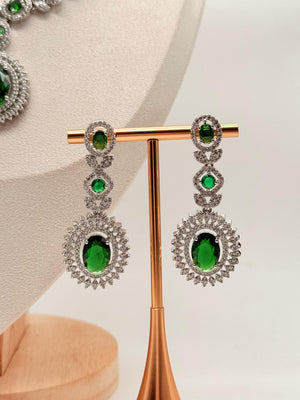 Emerald Celestia – AD Necklace Set