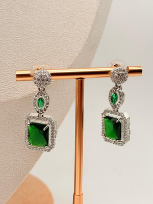 Elara Emerald – AD Necklace Set