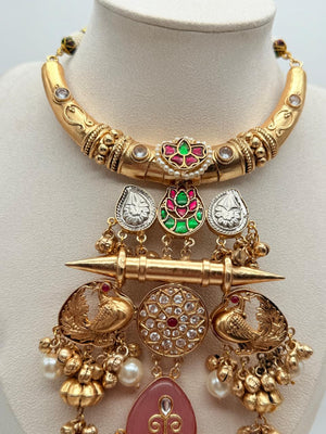 Pearl & Petals Royal Hasli Set - Blush Pink