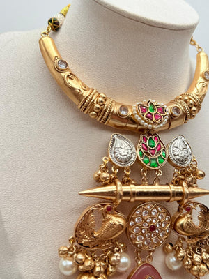 Pearl & Petals Royal Hasli Set - Blush Pink