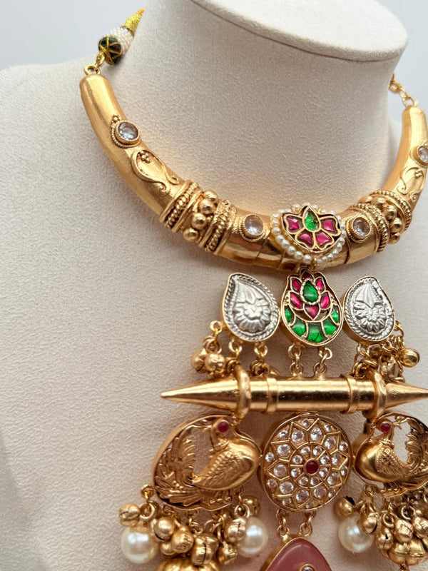 Pearl & Petals Royal Hasli Set - Blush Pink