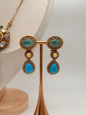 Majestic Multigem Oceancrest Set - Turquoise Drop Variant