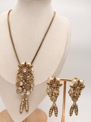 Vintage Crown Blossom Set