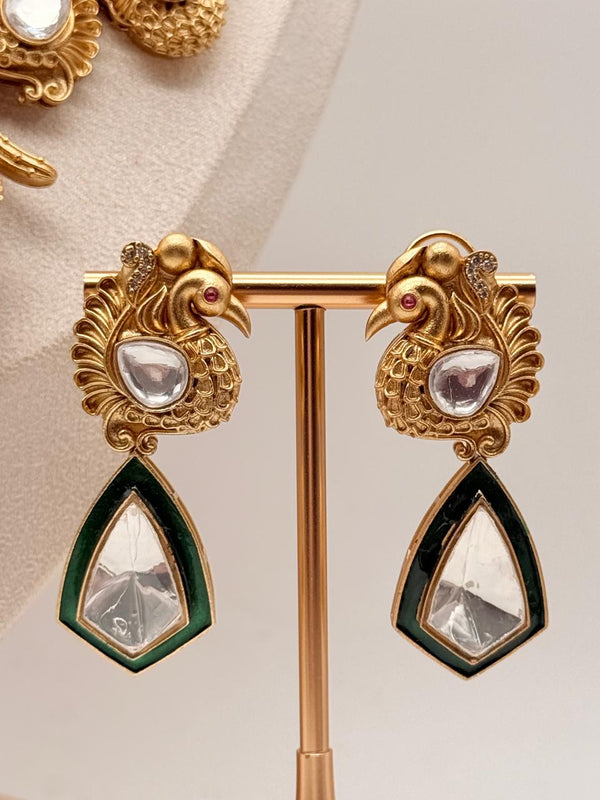 Crown of Emeralds Necklace Set