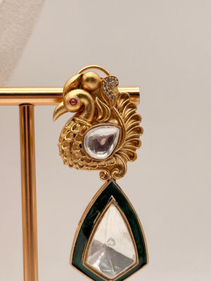 Crown of Emeralds Necklace Set