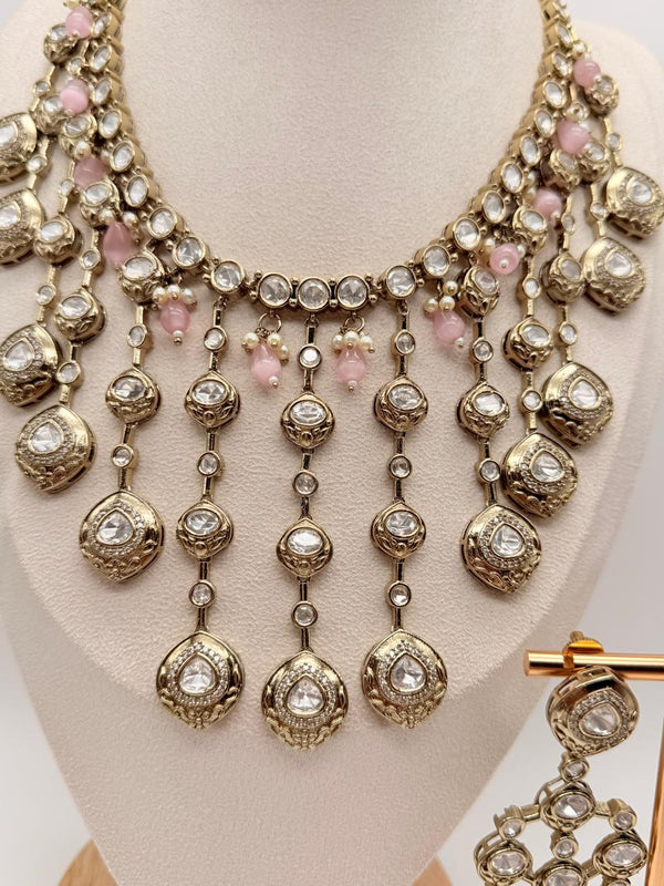 Lumiera Blush Necklace Set