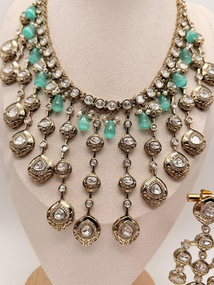 Lumiera Mint Necklace Set