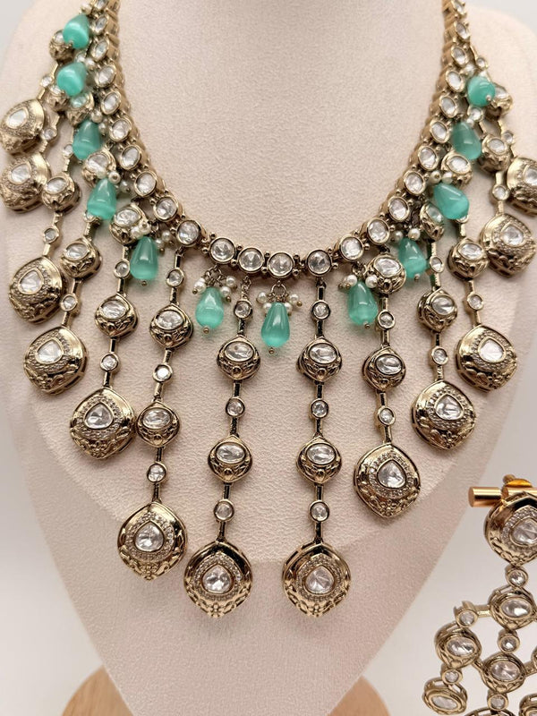 Lumiera Mint Necklace Set