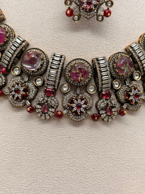 Aurevia Heirloom — Wine Necklace Set